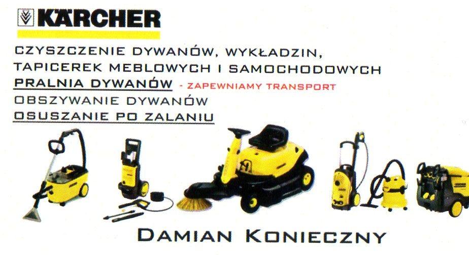 Pralnia dywanów karcher czyszczenie, Poznań, wielkopolskie