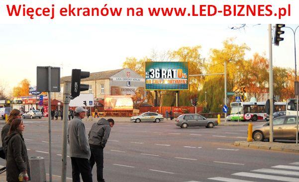 EKRAN LED BIAŁYSTOK PIŁSUDSKIEGO tel. 506 599 481