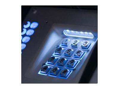 Domofon KRC-A - podświetlenie klawiatury - kliknij, aby powiększyć