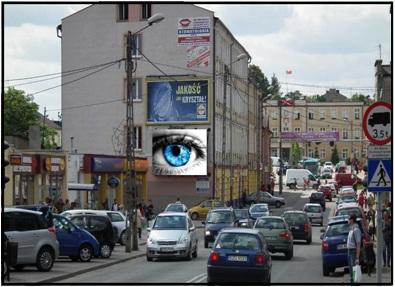 Reklama na telebimach Led Zgierz Długa , łódzkie