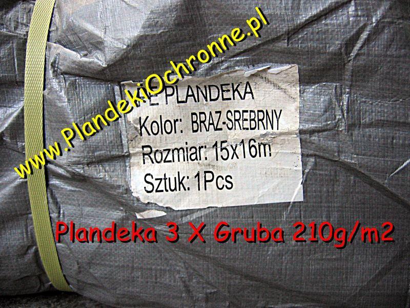 plandeka 3 x mocna 210g/m2