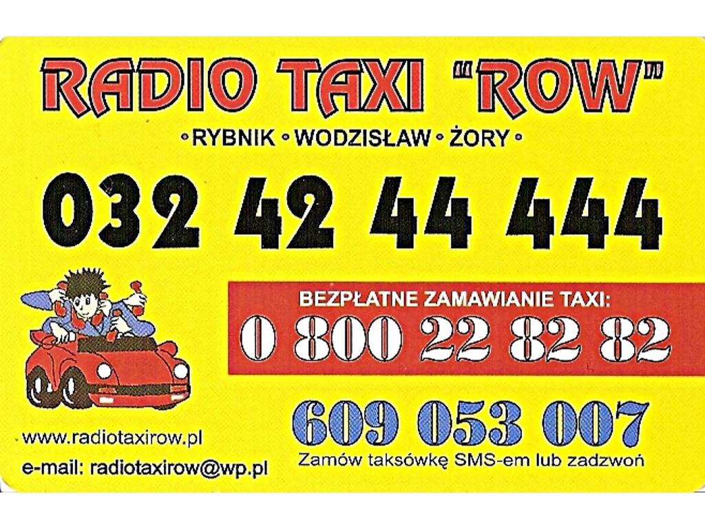 Taxi rybnik, tanie taxi, row, rybnik, śląskie