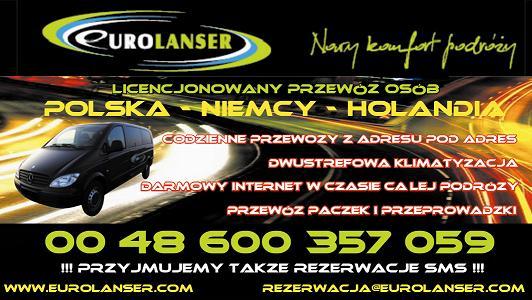 Przewozy do Holandii - TERAZ PROMOCJA!!!