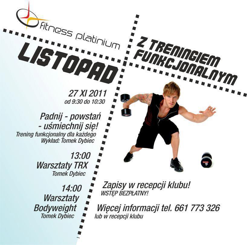 Trening funkcjonalny w Platinium Fitness, Kraków, małopolskie