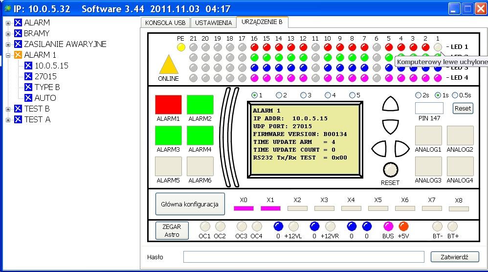 PLC2011B0 oprogramowanie