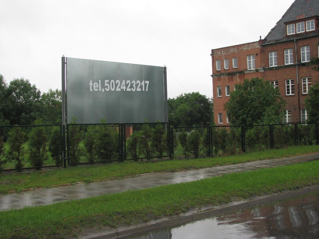 Reklama marketing mobilna stacjonarna ulotki baner, Malbork, pomorskie