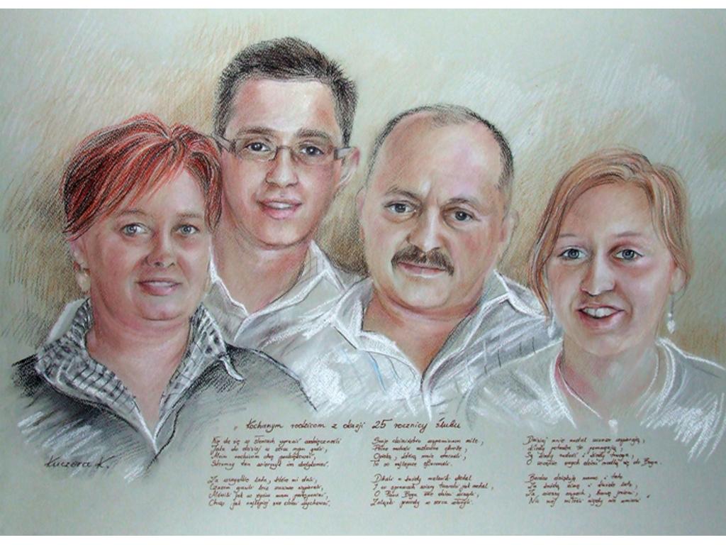 Portret rodzinny na zamówienie