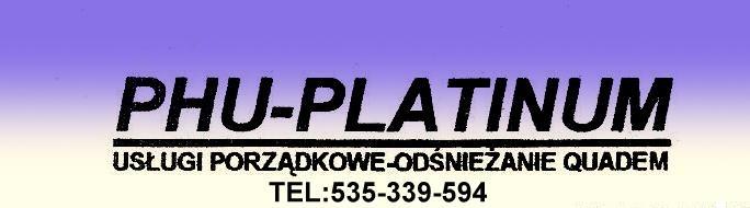 Phu PLATINUM usługi porzadkowe -odniezanie quadem, Ostrowiec swietokrzyski, świętokrzyskie