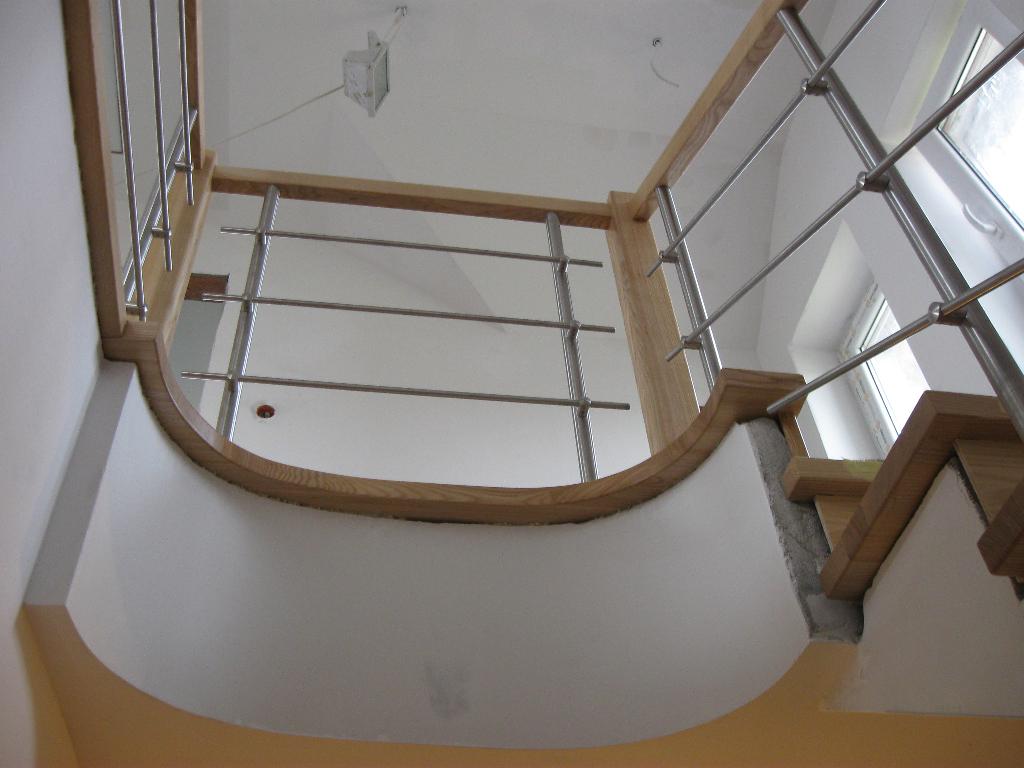 Schody drewniane, Pecna, wielkopolskie