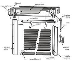 RYSUNEK TECHNICZNY rolety