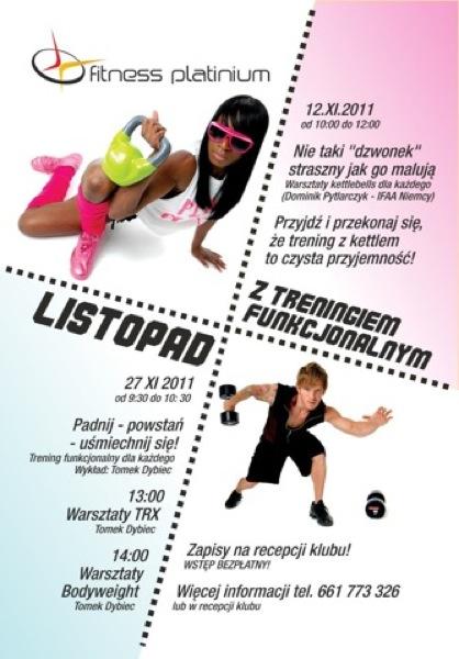 Sport, siłownia, fitness, warsztaty, wykłady, Kraków, małopolskie