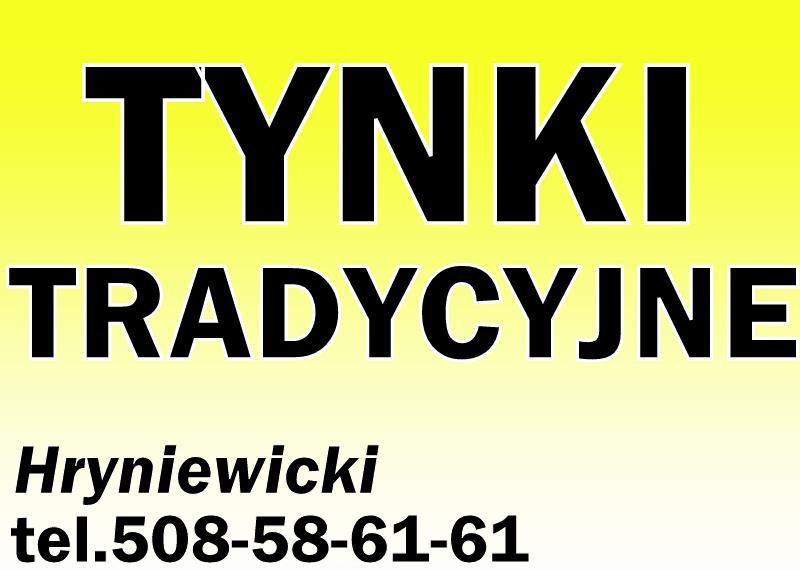Tynki Tradycyjne Augustów Białystok Ełk, podlaskie