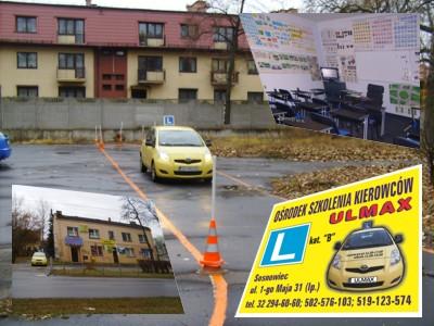 Ośrodek Szkolenia Kierowców ULMAX- Sosnowiec - kliknij, aby powiększyć