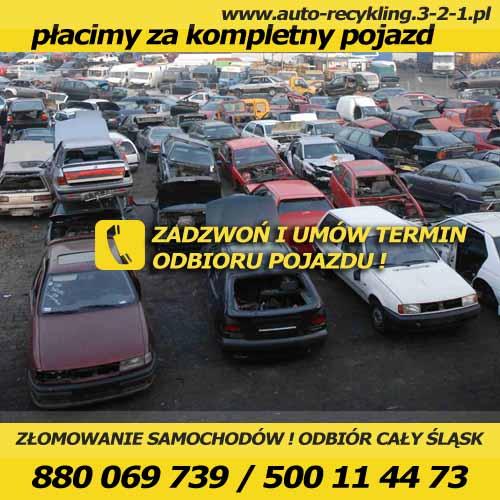 RECYKLING SAMOCHODÓW / ZŁOMOWANIE AUT