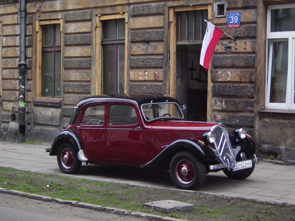 Samochód do ślubu Citroen 11bl, Łódż, łódzkie