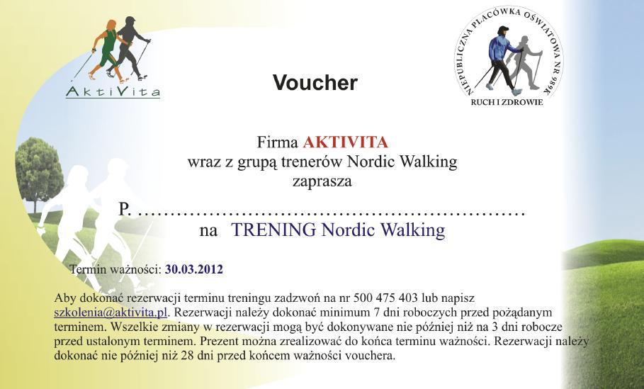 Nordic Walking prezent imieniny,  urodziny, Warszawa, mazowieckie