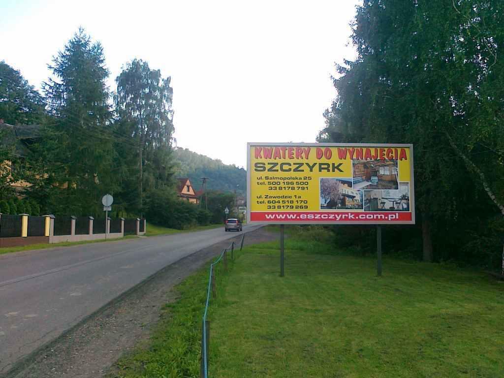 Billboard dwustr. oświetl. Szczyrk -5,04mx 2,38m, Szczyrk, Salmopolska, śląskie