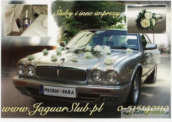 Zabytkowy Jaguar XJ do Ślubu, auto do Slubu Łódź, łódzkie