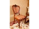 Ręcznie zdobione krzesło salonowe #8014, Stara Iwiczna, mazowieckie