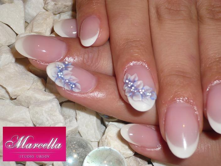 Żelowanie dłoni manicure hybrydowy tipsy tychy , śląskie