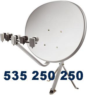 Montaż anten Gorzów Wlkp 535 250 250