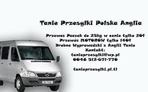 Przesylki z Southampton, Portsmouth, Bognor Regis,