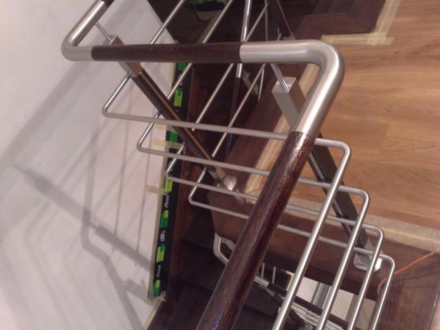 Balustrady nierdzewne, poręcze, schody, Tuchowicz, lubelskie