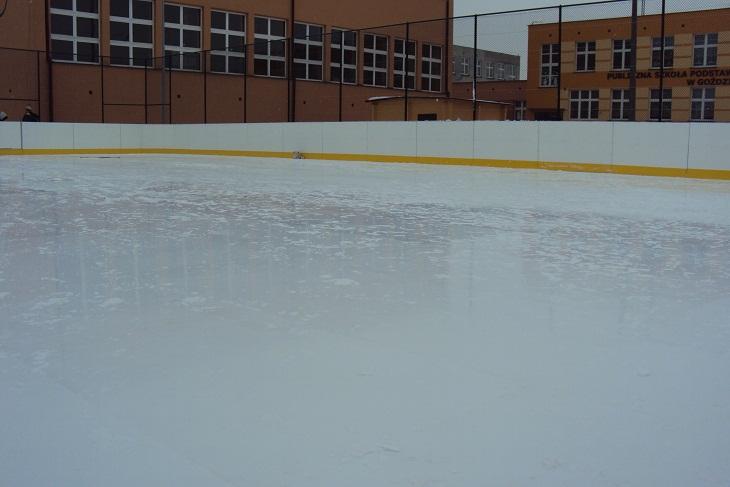 nowoczesne tworzywa na lodowiskach sztucznych orlik pe HWM UHMW 500 ice rink
