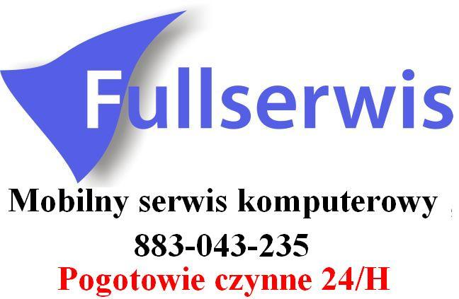 Serwiskomputerowy FullSerwis 24/h dojazd 883-043-235