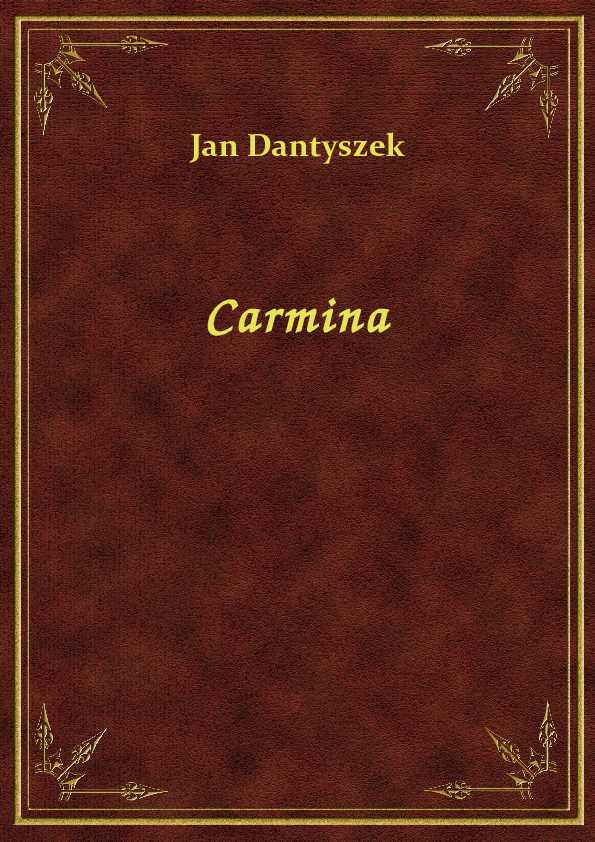 Jan Dantyszek - Carmina - eBook ePub