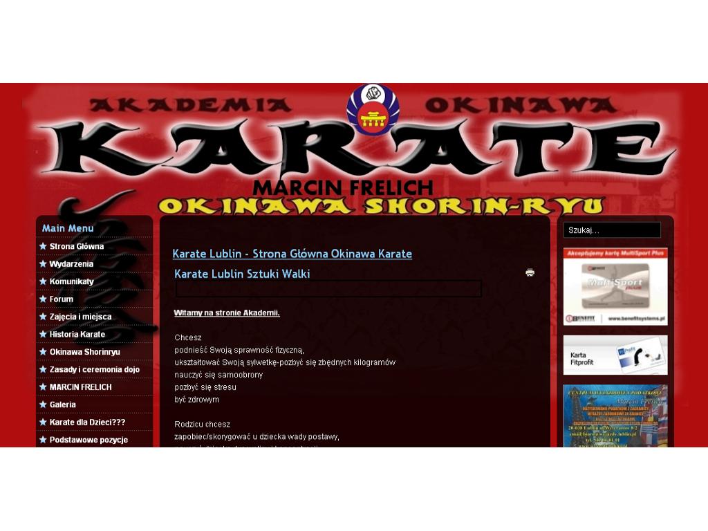 okinawa karate lublin