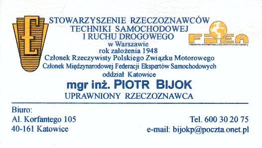 RZECZOZNAWCA SAMOCHODOWY, BIEGŁY SĄDOWY , Skoczów Cieszyn Bielsko, śląskie