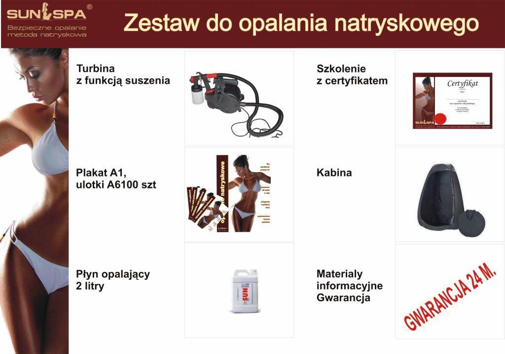 Opalanie natryskowe zestaw i szkolenie z cert.