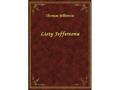 Thomas Jefferson - Listy Jeffersona - eBook ePub - kliknij, aby powiększyć