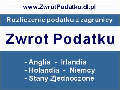 Zwrot podatku zagranicy Anglii Irlandii Warszawa, Warszawa, Bemowo, Białołęka, Bielany, Mokotów, mazowieckie