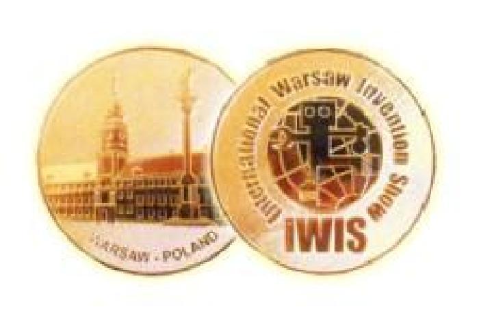 SREBRNY MEDAL  MIĘDZYNARODOWEJ WYSTAWY WYNALAZKÓW  IWIS 2010