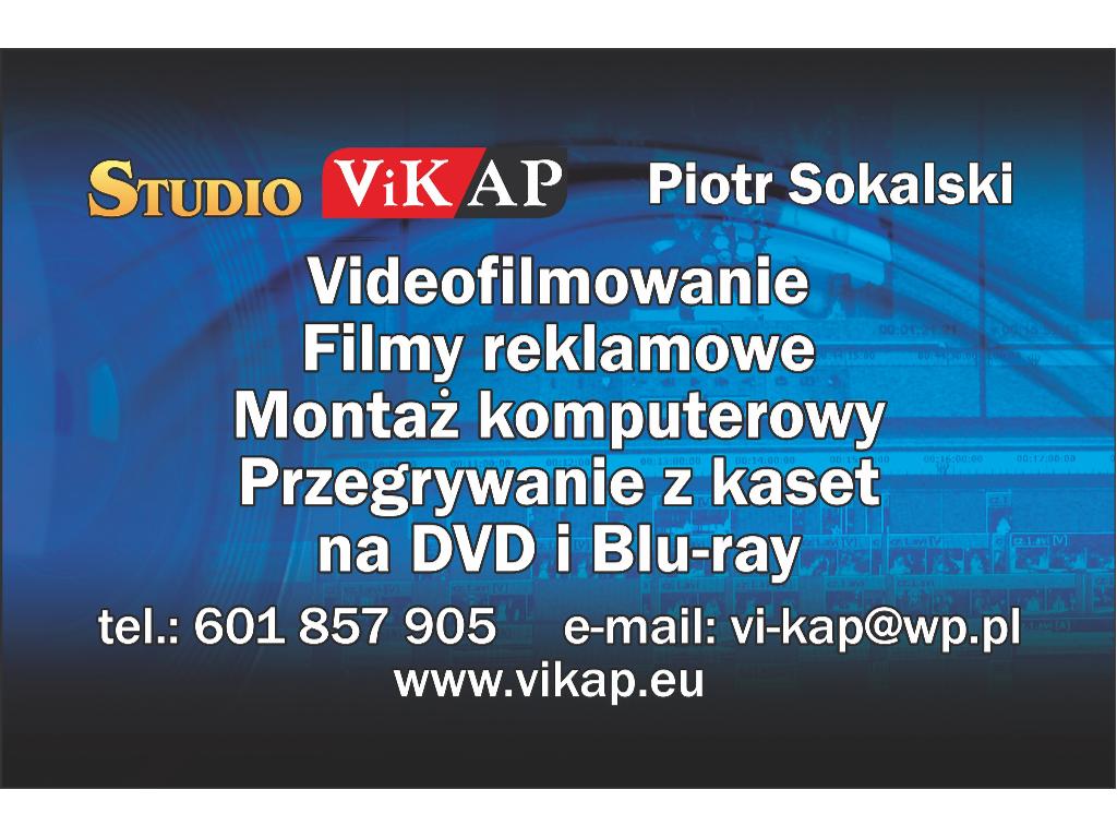 Videofilmowanie Sokalski Studio ViKAP Bielawa, dolnośląskie