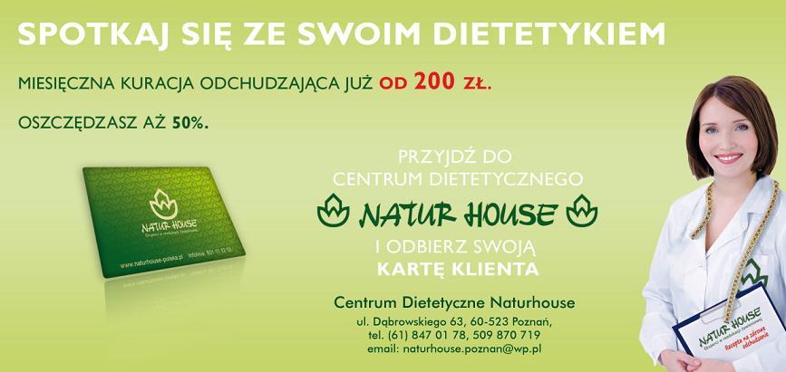 Schudnij z NATURHOUSE na Dąbrowskiego 63!, Poznań, wielkopolskie