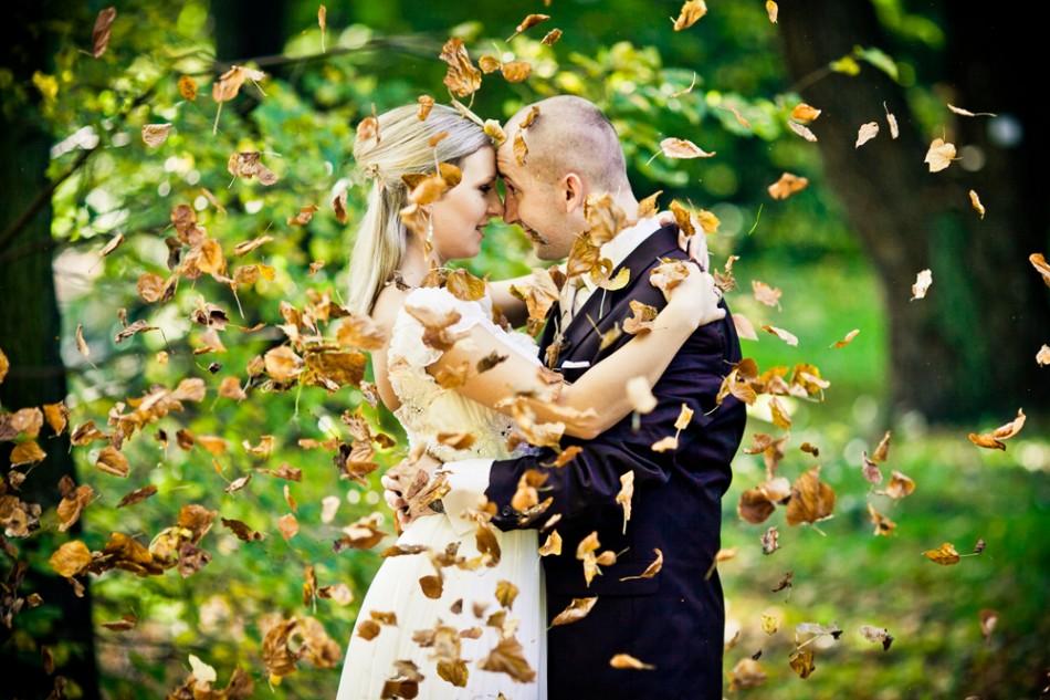 plener ślubny w krakowskim ogrodzie botanicznym
