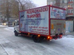 Tupaj Przeprowadzki transport krajowy