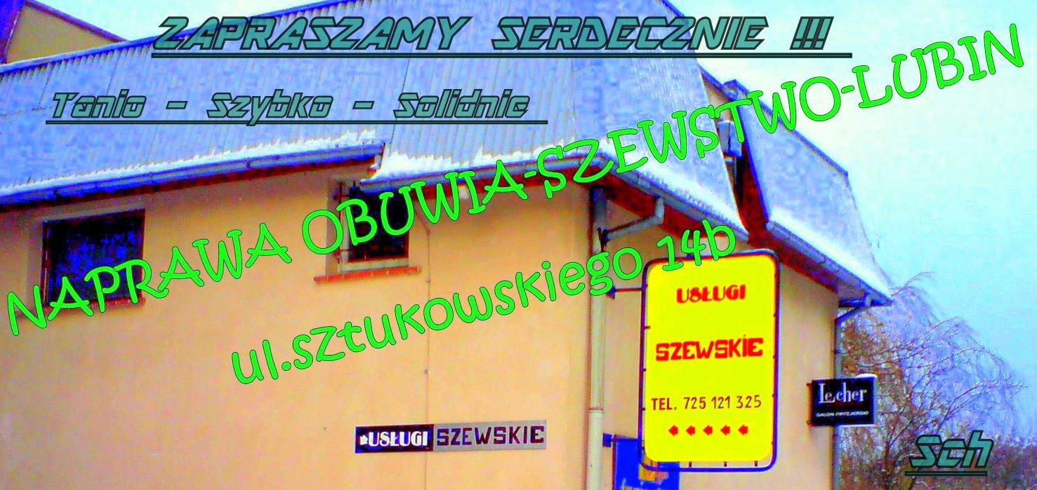 Naprawa Obuwia Lubin, Szewstwo LUBIN, Szewc LUBIN, LUBIN , dolnośląskie