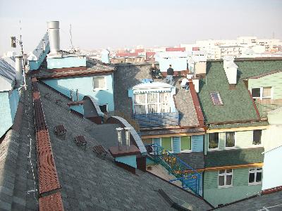 Zdjęcie nr 1 remont dachu w goncie bitumicznym, Warszawa Ząbkowska 18 - kliknij, aby powiększyć