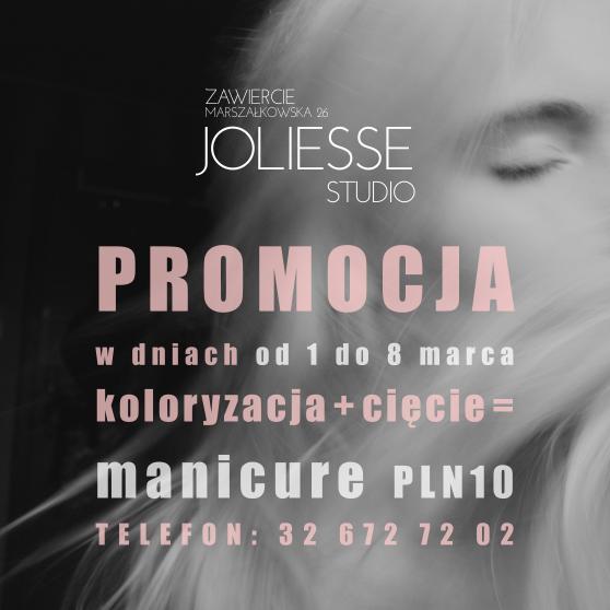 Promocyjny Dzień Kobiet w Joliesse Zawiercie!, małopolskie