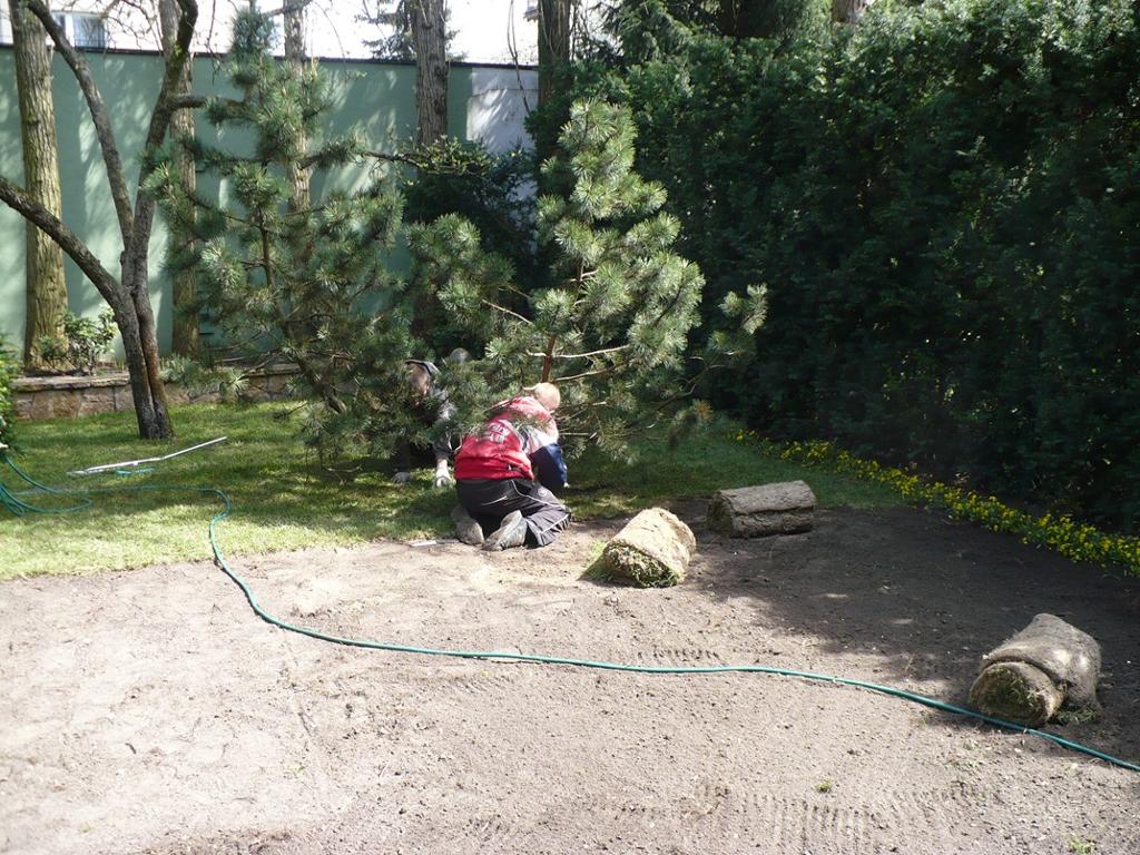 KARCZOWANIE TERENU, ZAKŁADANIE TRAWNIKÓW - OGROD, Andrespol, Koluszki, Brzeziny, łódzkie