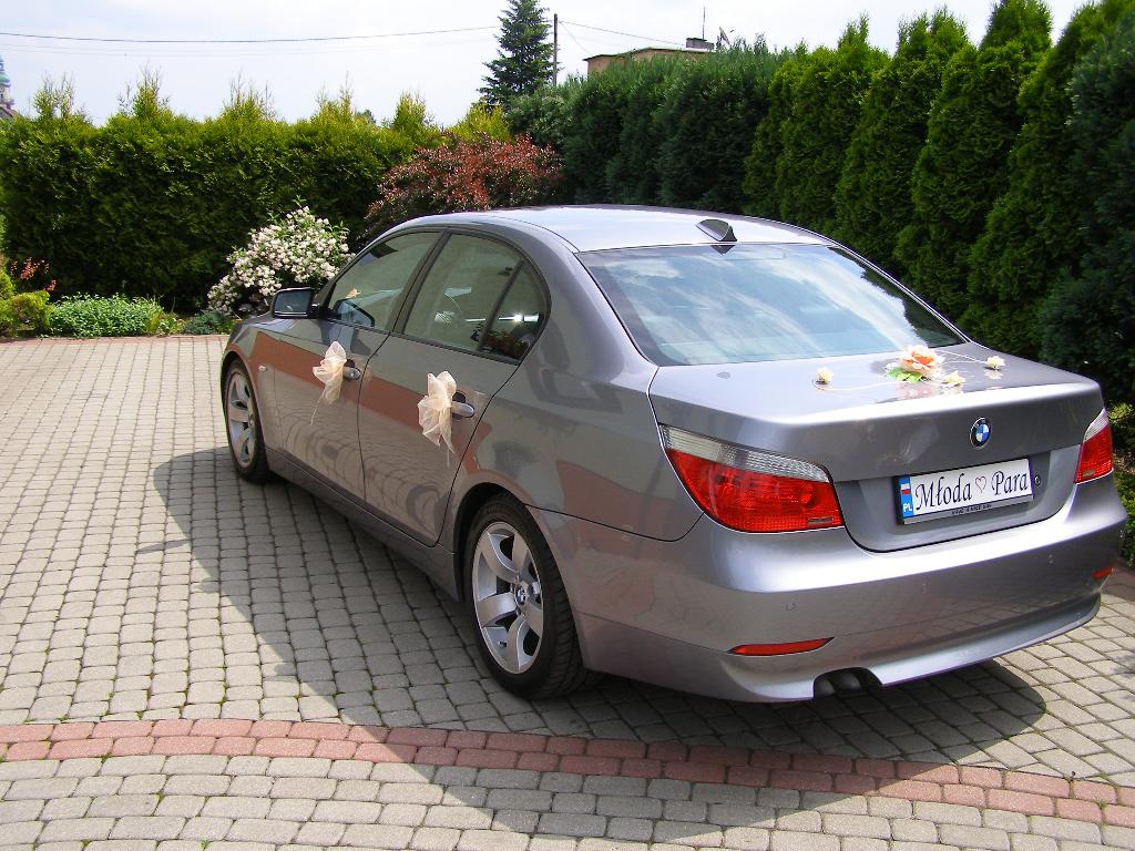 LUKSUSOWE BMW 5 DO ŚLUBU