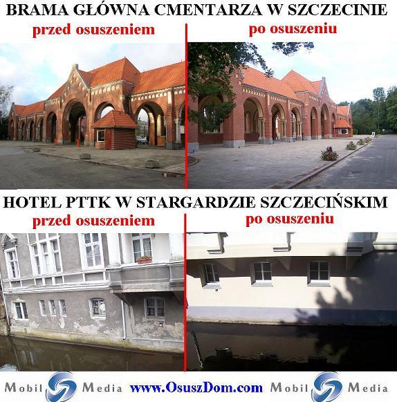 Osuszanie budynków - 20lat gwarancji, Szczecin, zachodniopomorskie