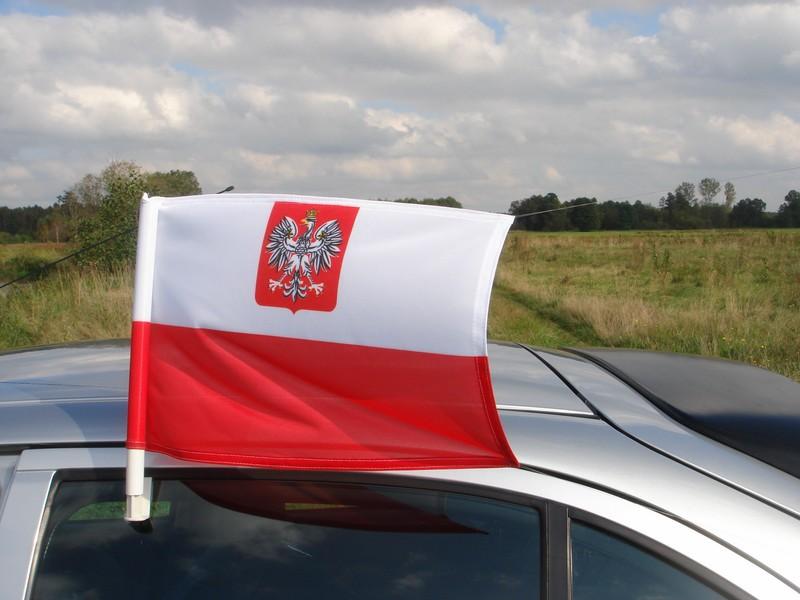 FLAGI POLSKI FLAGA POLSKA 112x70- PRODUCENT chusty, Ksawerów koło Łodzi, łódzkie