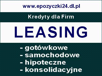 Leasing dla Firm Sztum Leasing Samochodowy, Sztum, Dzierzgoń, Stary Targ, Stary Dzierzgoń, pomorskie