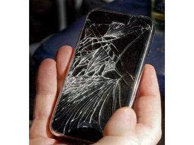 Zbita szybka Iphone 3G - kliknij, aby powiększyć