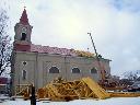 Renowacia dachu kościoła